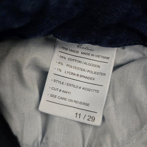 Kancan‎ Cadence Ultra High Rise Slim Straight Leg Jeans 11/29 bue 5352 - Picture 10 of 11